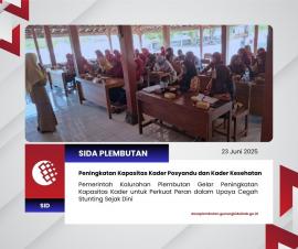 Kader Posyandu dan Kesehatan Plembutan Tingkatkan Kapasitas